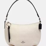 Coach Vintage  White Ivory Bone Leather Small Skylar Hobo Shoulder Hand Bag Photo 0