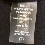 Calvin Klein  Women’s One Shoulder Puff Drape Sleeve Black Mini Dress Photo 10