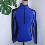 RBX Women's Half Zip Pullover Jacket Top Blue Photo 1
