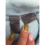Liz Claiborne Vintage Lizwear Denim Bodysuit Shirt Women's L Button Front 80s 90s Snap Photo 3