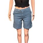 Pulp mid rise outdoor women chino shorts S Blue Photo 2