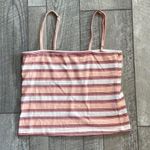 Urban Outfitters  Others Follow Size Small Pink Cropped Striped Tank Top. Photo 2