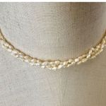 Vintage freshwater pearl double strand choker necklace Photo 0