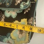 Gap Vintage Women's Small Retro Floral Tropical Clutch Wooden Handle Purse Photo 10