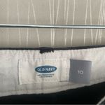 Old Navy  Black Cotton Shorts Womens Size 10 Photo 2