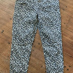 American Eagle cheetah print curvy super high rise 6 short jeggings Tan Photo 0