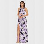 Dress the Population NWT Rose Wisteria Cutout Maxi Dress Sz Small Photo 2
