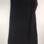 Monroe Main 2X Black Wrap Look Skirt Plus Photo 4
