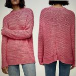 ANINE BING  Women Sweater Pink Juliette‎ Knit Oversized Long Sleeve Pullover XS Photo 1
