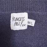 Princess Polly  Argyle V-Neck Sweater Vest - Navy and Green Size M/L EUC‎ Photo 5