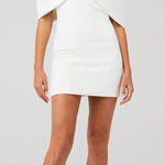 Elliatt Arctic White Off-Shoulder Mini Dress Medium Photo 0