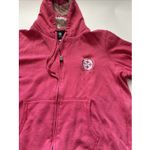 Pittsburgh‎ Steelers Women's Full Zip Pink Logo Cable Knit Hoodie XXL Photo 1