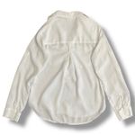 Bella Dahl White Tencel Popover Blouse Shirt Small USA Made Photo 5