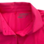 Nike Golf Women's Size M Medium Shirt Pink Short Sleeve Dri Fit Tour Performance Photo 3