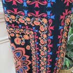 SheIn  Womens Multi Floral 100% Viscose Halter Neck Sleeveless Maxi Dress Large Photo 4