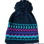 Vintage Ossi Ski Hat Black Photo 0