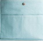 Portland Leather | Canvas Purse Organizer Blue Photo 0
