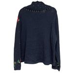 Designer Originals  Studio Beaded Poinsettia Sweater Women’s Size 2X Photo 1