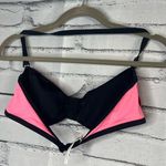 PINK - Victoria's Secret PINK Victoria’s Secret Black & Pink Backless Strapless Bra Women’s Size M Preppy Photo 5