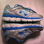 New Balance  Women's Silver and Teal Athletic Shoes Photo 6