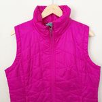 Columbia | Raspberry Pink Vest "Mighty Lite II" Omni Heat Warm Puffer | Large Photo 2