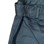 The Limited  Crop Pants Size 4 Black Belted Stretch Cotton‎ Blend Womens 28X25 Photo 5