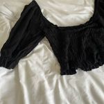Urban Outfitters Black outfitter top with bell sleeves Photo 1