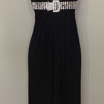 New. SKY black maxi dress with diamond belt. Small. Normally $298 Photo 0