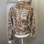 LuLaRoe  Women's Leopard Print Kenny Denim Jacket Size‎ Medium Photo 1
