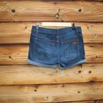 joe's jeans  Raw Edge Rolled Cuffed Jean Shorts Photo 4