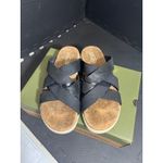 Keen  Ellie Mixed‎ Slide Sandals Black Birch Womens Shoes Size 9 Summer Comfort Photo 4