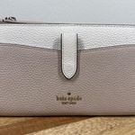 Kate Spade Leila Warm Beige Medium Universal Phone Wristlet Wallet Card Pockets Photo 1