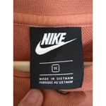 Nike  Blush Orange Cardigan Button Snap Sweater Athleisure Varsity Academia - 1X Photo 5