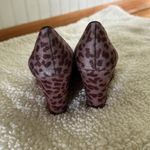 Loft  Women’s Rachael Wedge Shoe Grey Leopard size 8.5 Photo 2