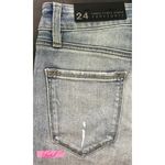 Sanctuary Saige Release Hem Destroyed Distressed Stretchy Edgy Skinny Denim Jean Photo 6