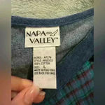 Women’s Napa Valley Denim Vest Blue Size L Photo 3