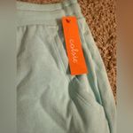 Colsie Women's Light Ice Blue Summer Fleece Lounge Drawstring Shorts Photo 3