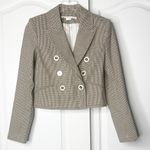 Veronica Beard  Nevis Cropped Plaid Blazer Jacket Size 2 Photo 5