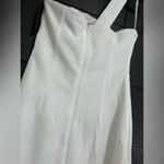 Lulus  NWT White One Shoulder Strap Sleeveless Formal Mini Dress Prom Womens XS Photo 8