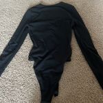 Black Longsleeve Bodysuit Size M Photo 1