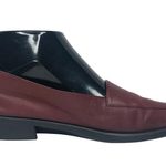 Aerosoles Red Wine Square Deal Soft Leather Loafers - Size 7.5 - Women Photo 4