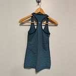 Lululemon  Blue Striped Inkwell Racerback Tank - Size Medium Photo 2