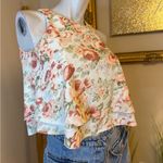 Guess  Floral Vintage Rose Garden Sleeveless Top XS Photo 1