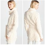 Free People For The Love of Cables Oversized Cream Sweater Dress Tunic XS Photo 11