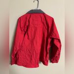 REI Jacket Women’s Size XL Red E1 Elements Full Zip Pockets Hooded Nylon Rain Photo 1