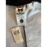 Hot Topic Kuromi Suspender Skirt With Pink Skulls Stars Print XS Whimsigoth NWT Photo 3