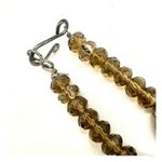 burgundy moss agate and smoky Quartz necklace Photo 7