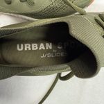 J/Slides Urban Sport Olive Green Knit Sneakers Lace Up Casual‎ Shoes 7W Size 7 Photo 7