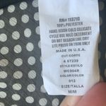 Love Tease Black and white Polka Dot Ruffled Halter Style Top Size Medium Photo 4