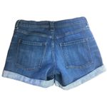 J.Crew Stretch Medium Wash Cuffed Denim Shorts Photo 1